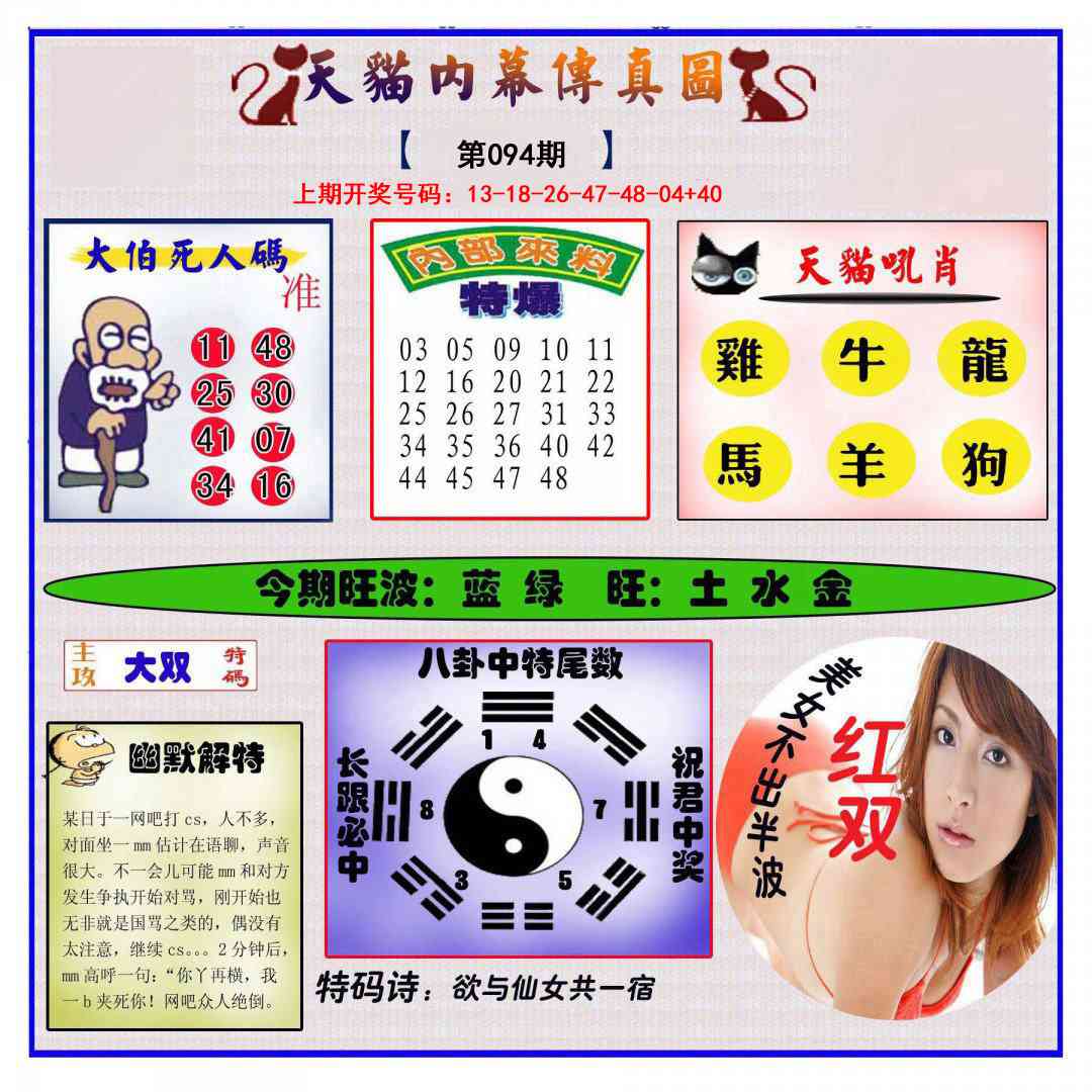 094期内幕传真图[图]